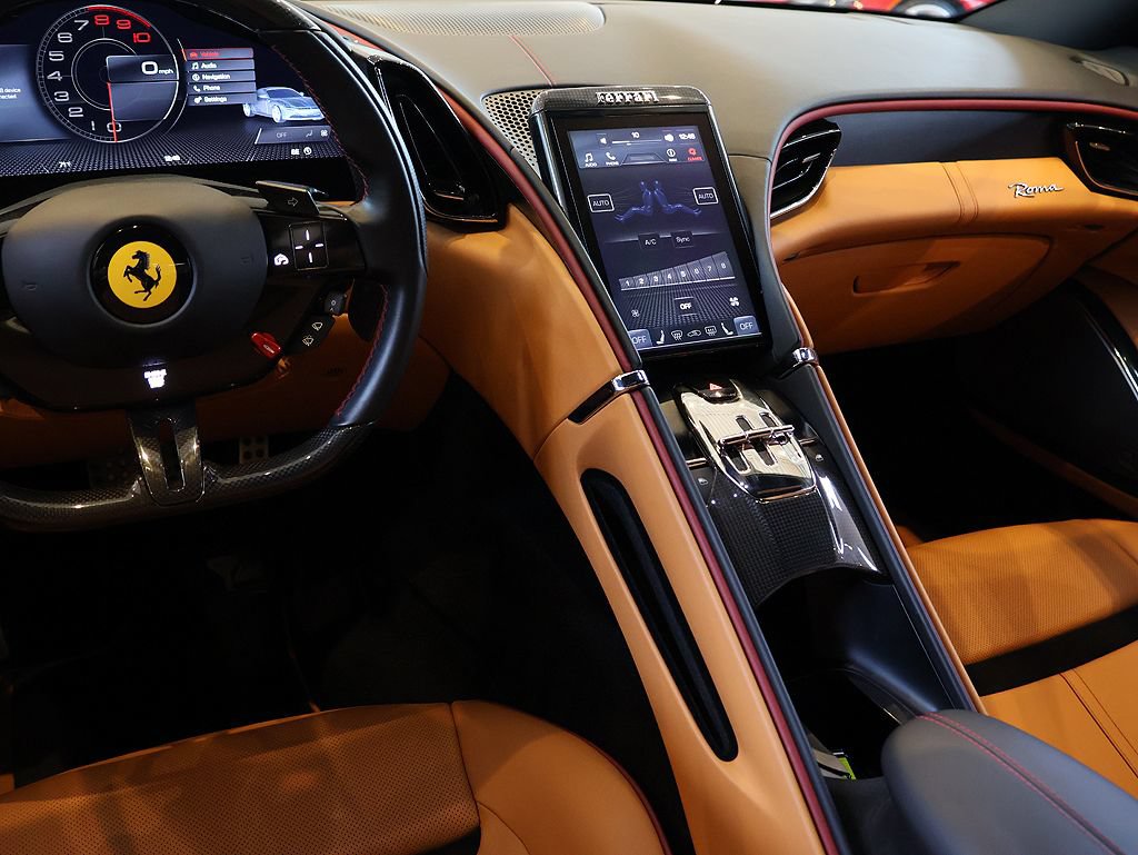 Certified 2022 Ferrari Roma RWD image 96