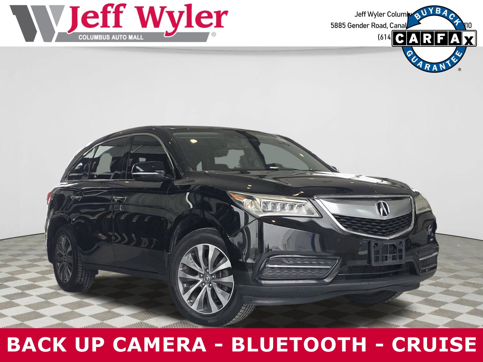 Used 2015 Acura MDX Tech Pkg