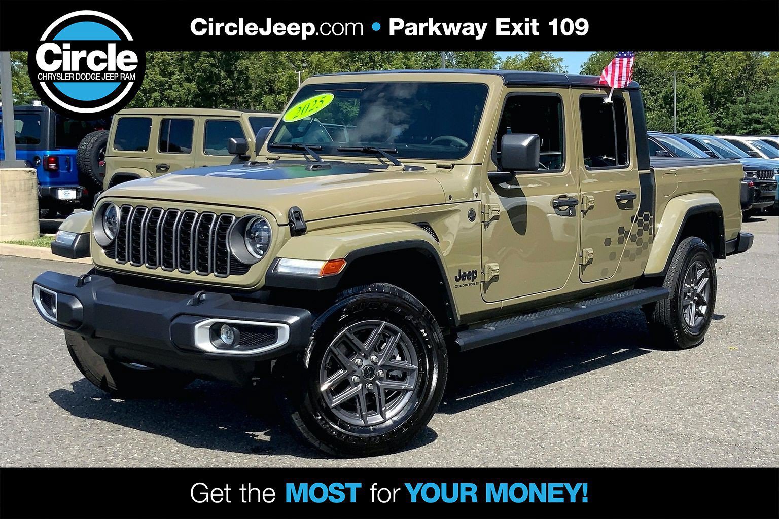 Certified 2025 Jeep Gladiator Sport AWD/4WD 360° Tour