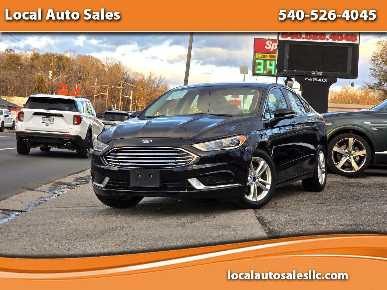 Used 2018 Ford Fusion SE w/ Fusion SE Technology Package