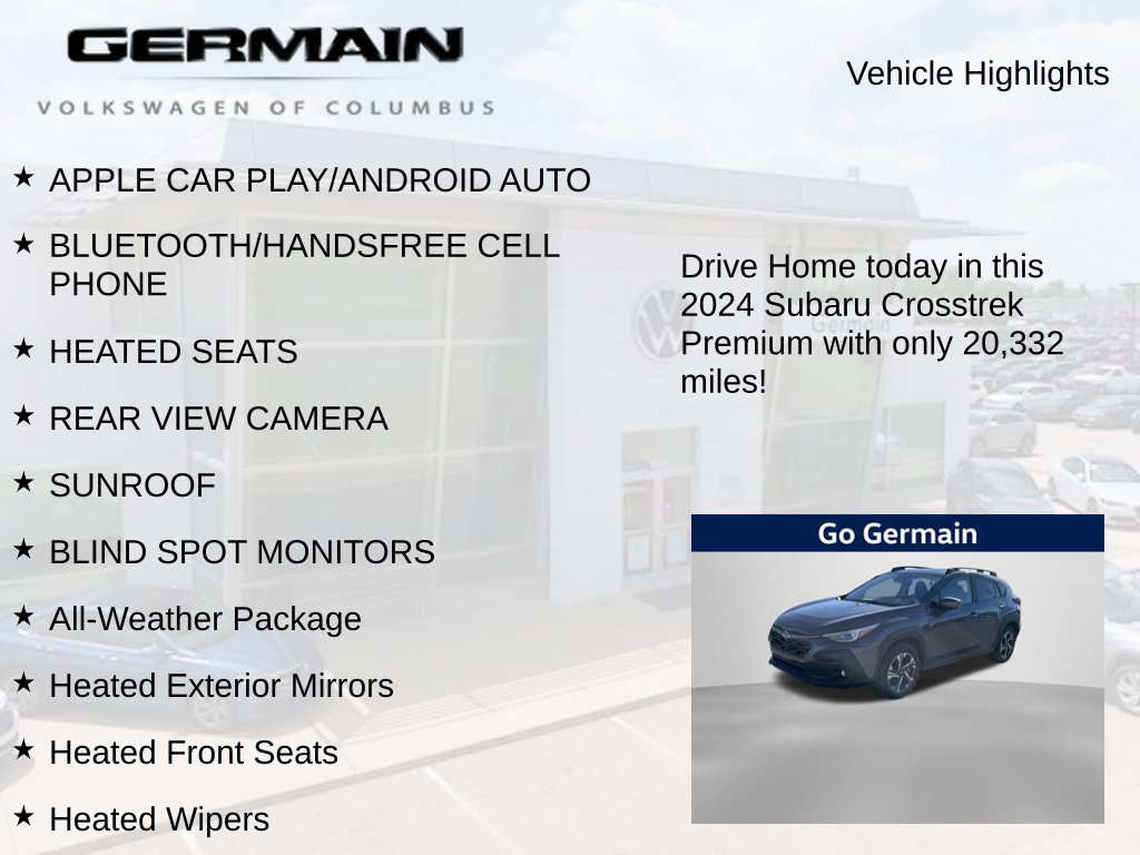 Used 2024 Subaru Crosstrek 2.0i Premium AWD/4WD image 5