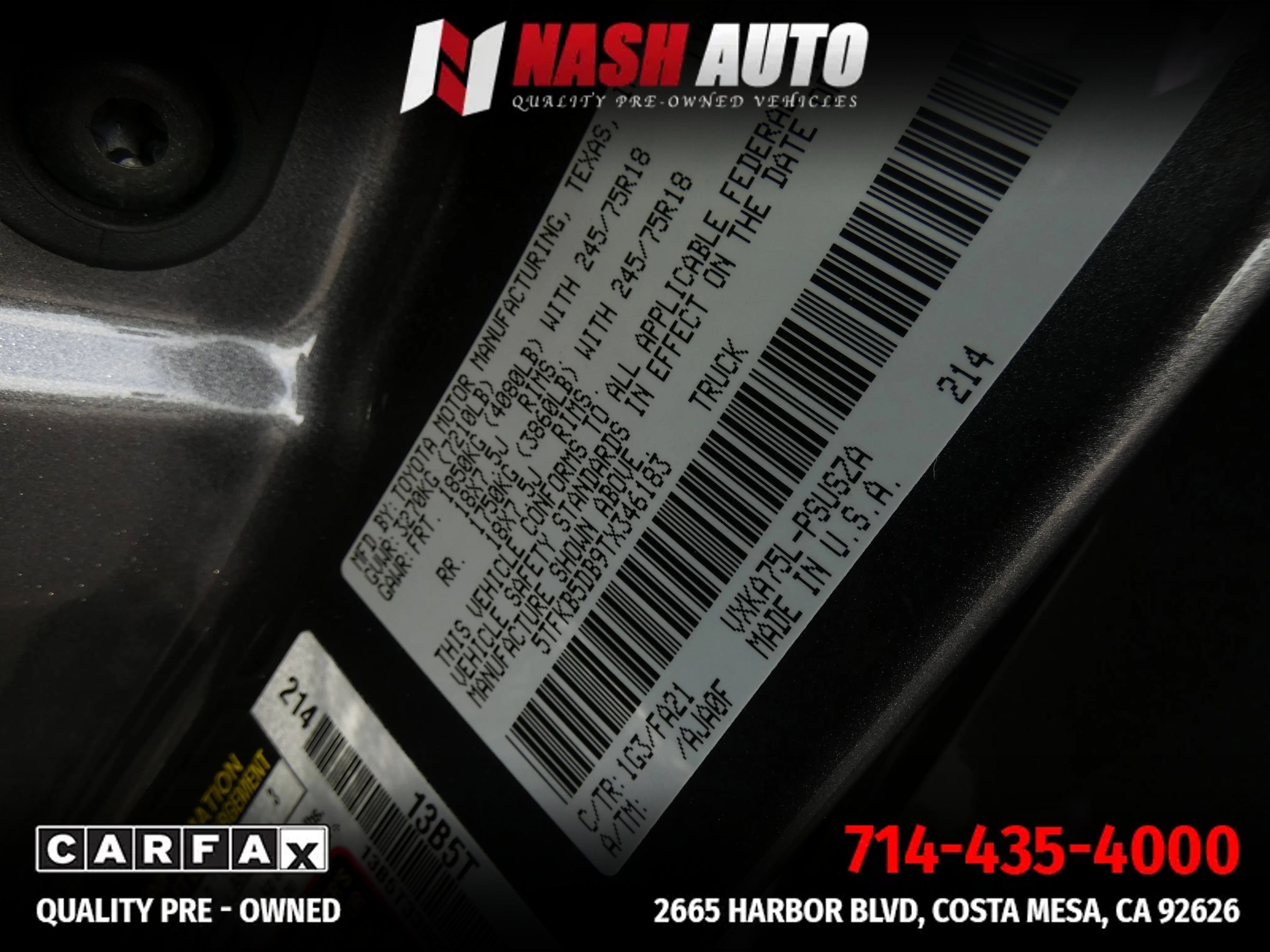 Used 2026 Toyota Tundra SR image 79