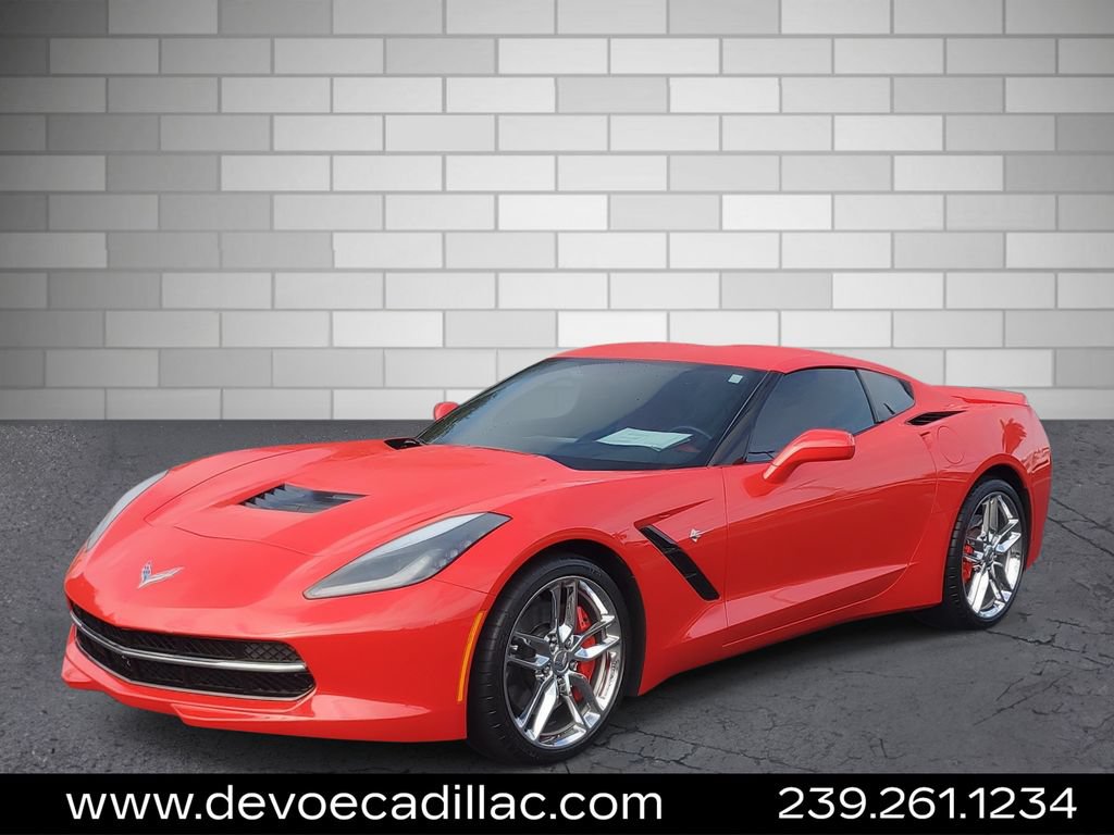 Used 2014 Chevrolet Corvette Stingray Coupe w/ 3LT Preferred Equipment Group RWD image 1