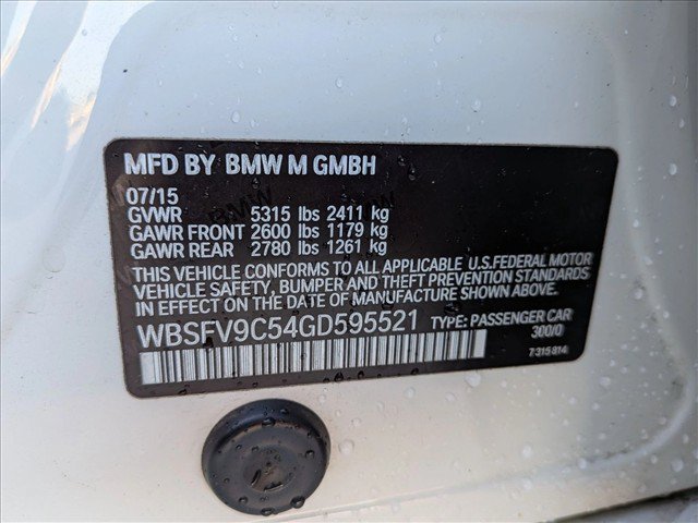 Used 2016 BMW M5 RWD image 25