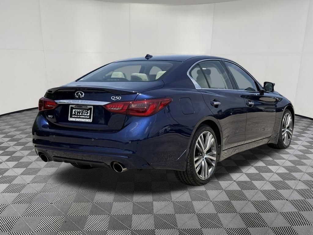 Used 2023 INFINITI Q50 Luxe w/ Cargo Package AWD/4WD image 6