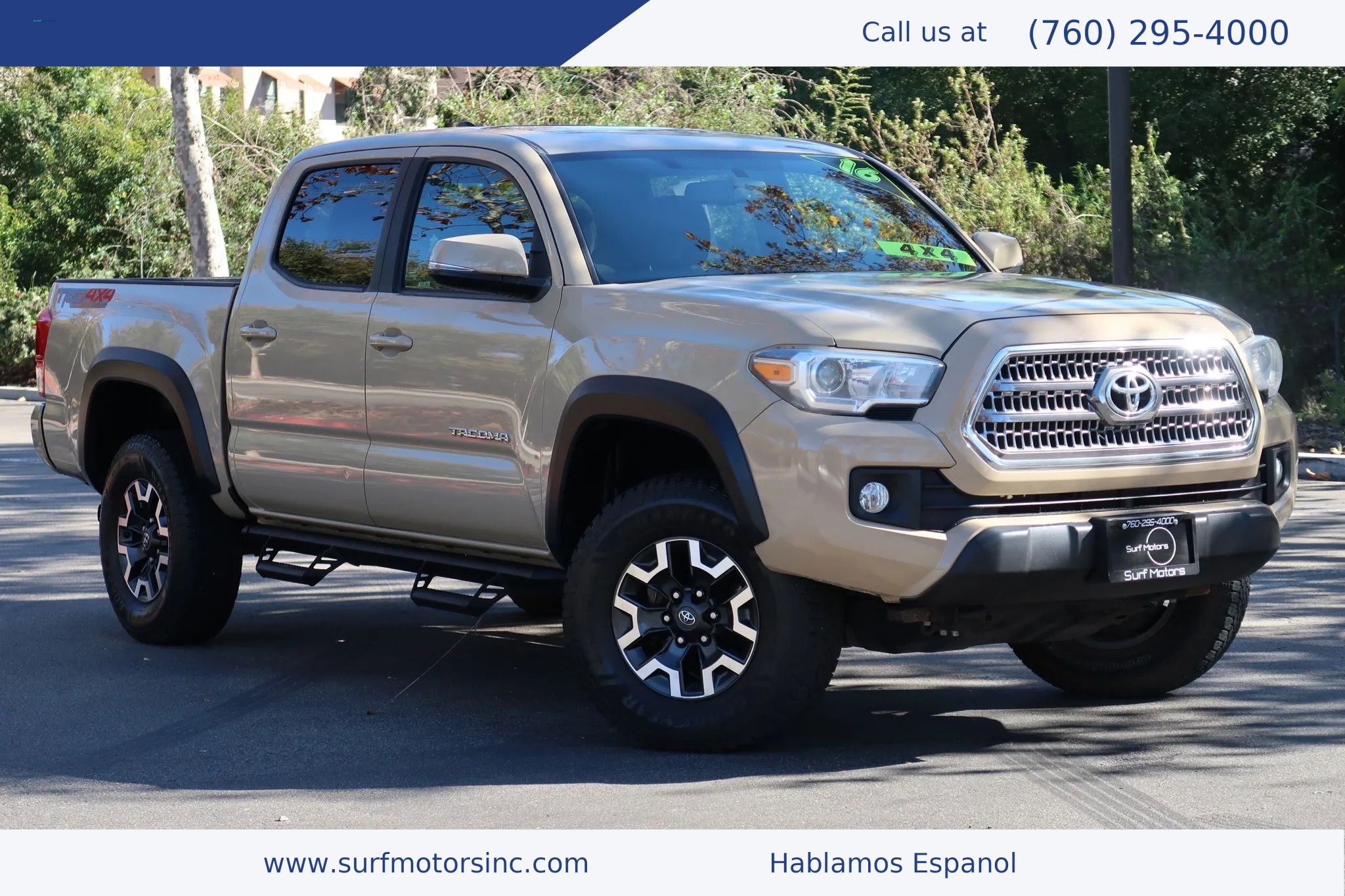 Used 2016 Toyota Tacoma TRD Off-Road w/ Premium & Technology Package
