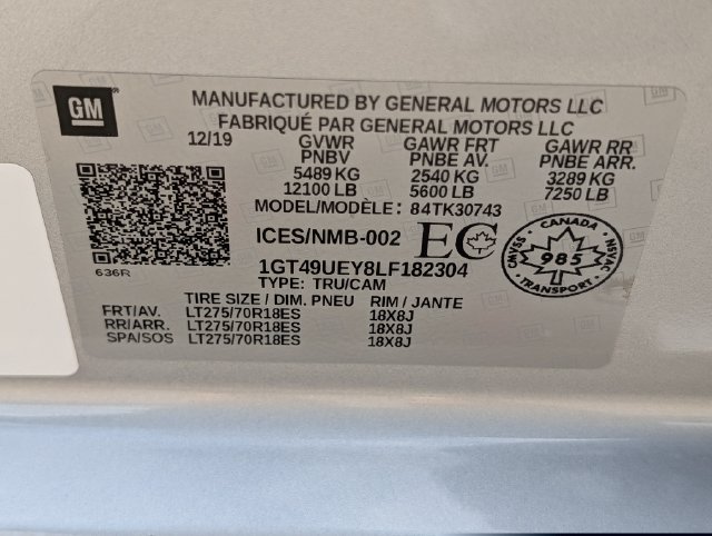 Used 2020 GMC Sierra 3500 SLT w/ Gooseneck/5TH Wheel Package AWD/4WD image 37