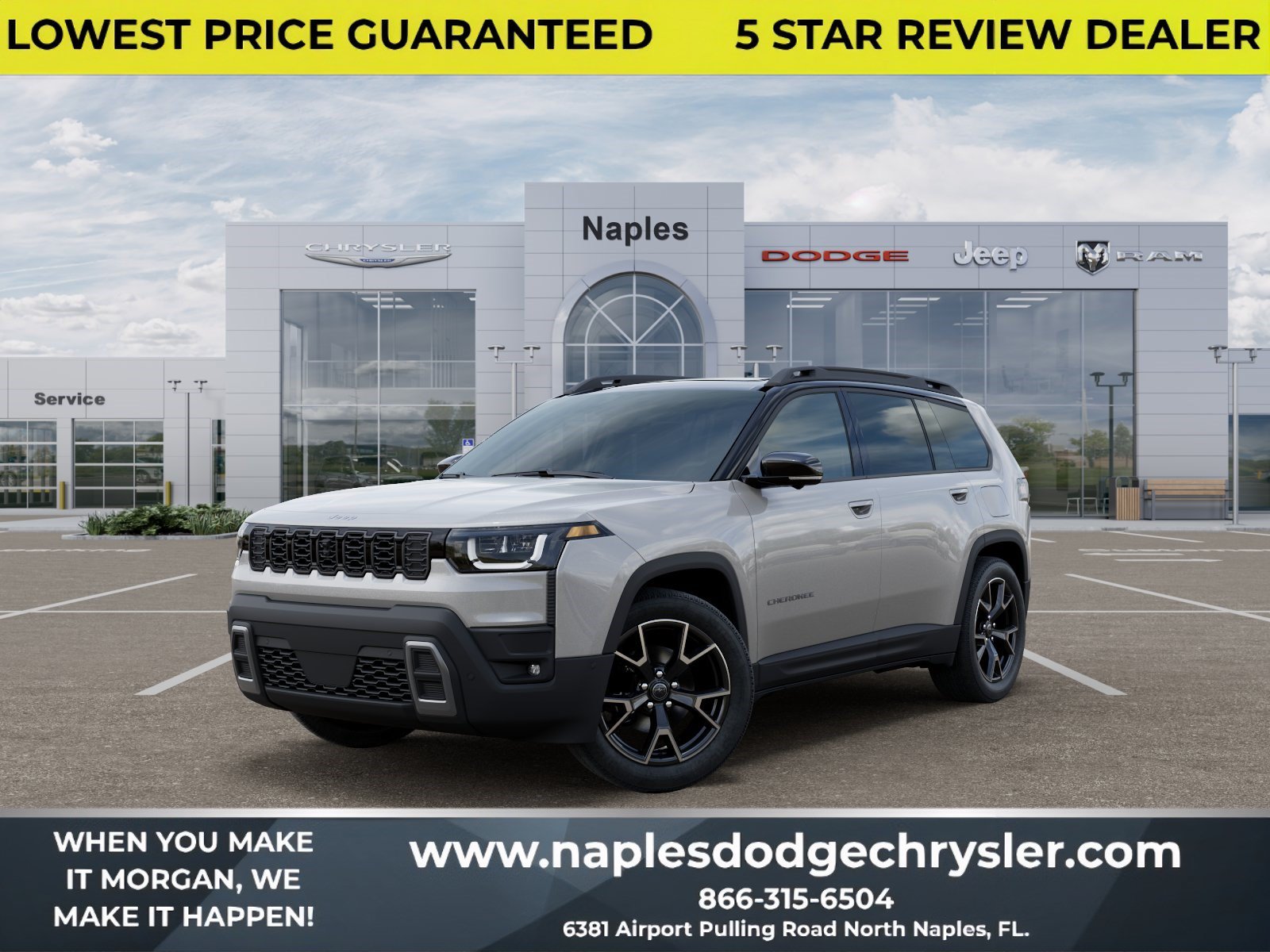 New 2026 Jeep Cherokee Overland w/ Advanced Pro Tech Group AWD/4WD image 1