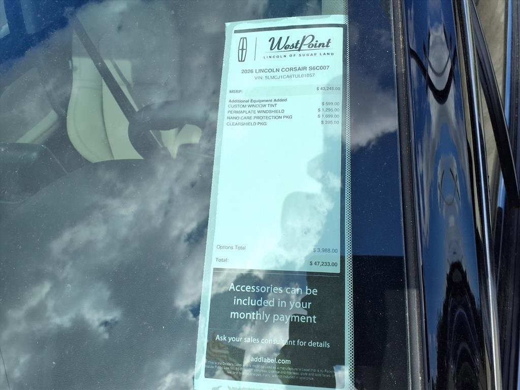 New 2026 Lincoln Corsair Premiere image 3