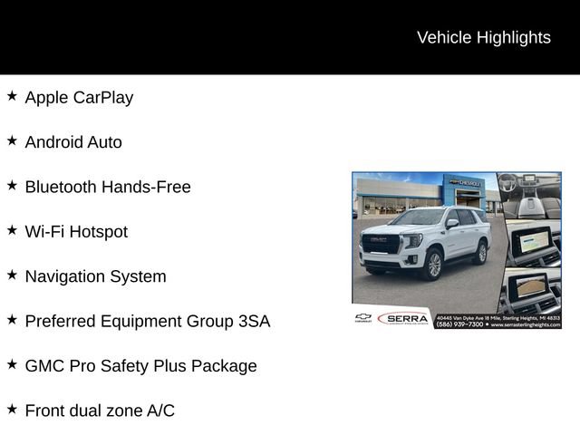 Certified 2023 GMC Yukon SLE w/ Gmc Pro Safety Plus Package AWD/4WD image 4