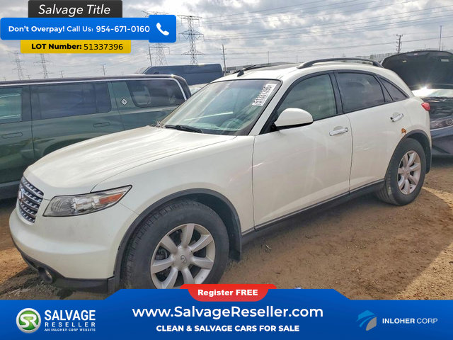 Used 2004 INFINITI FX35 AWD w/ Touring Pkg