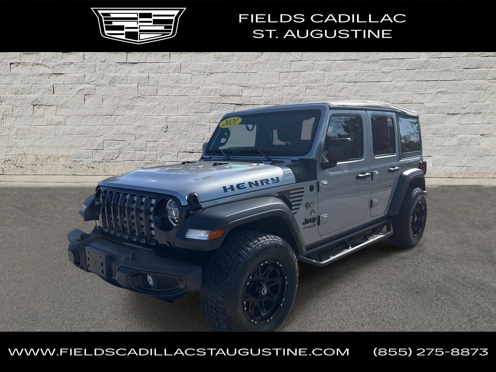 Used 2021 Jeep Wrangler Unlimited Sport image 1