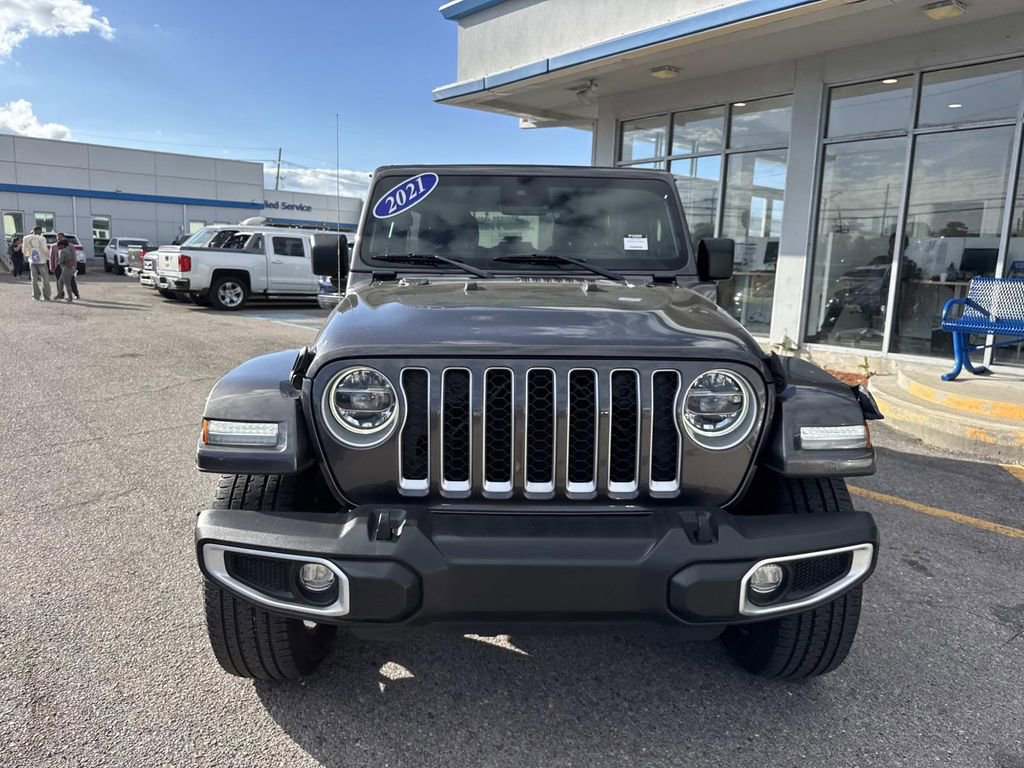 Used 2021 Jeep Wrangler Unlimited Sahara w/ Cold Weather Group image 2
