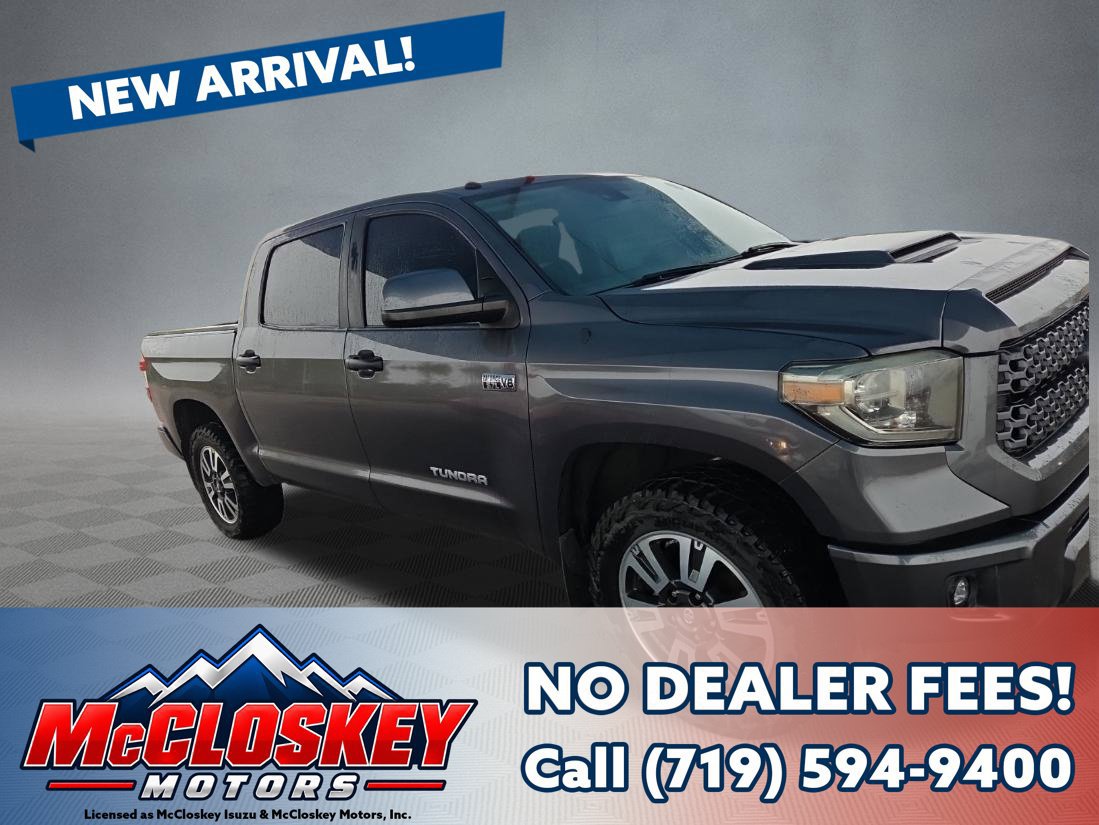 Used 2018 Toyota Tundra SR5 w/ TRD Sport Package
