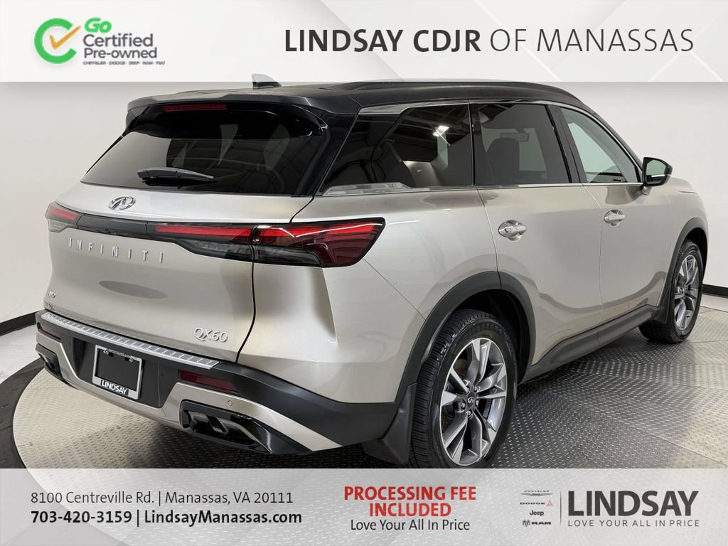 Used 2023 INFINITI QX60 Luxe w/ Cargo Package AWD/4WD image 8