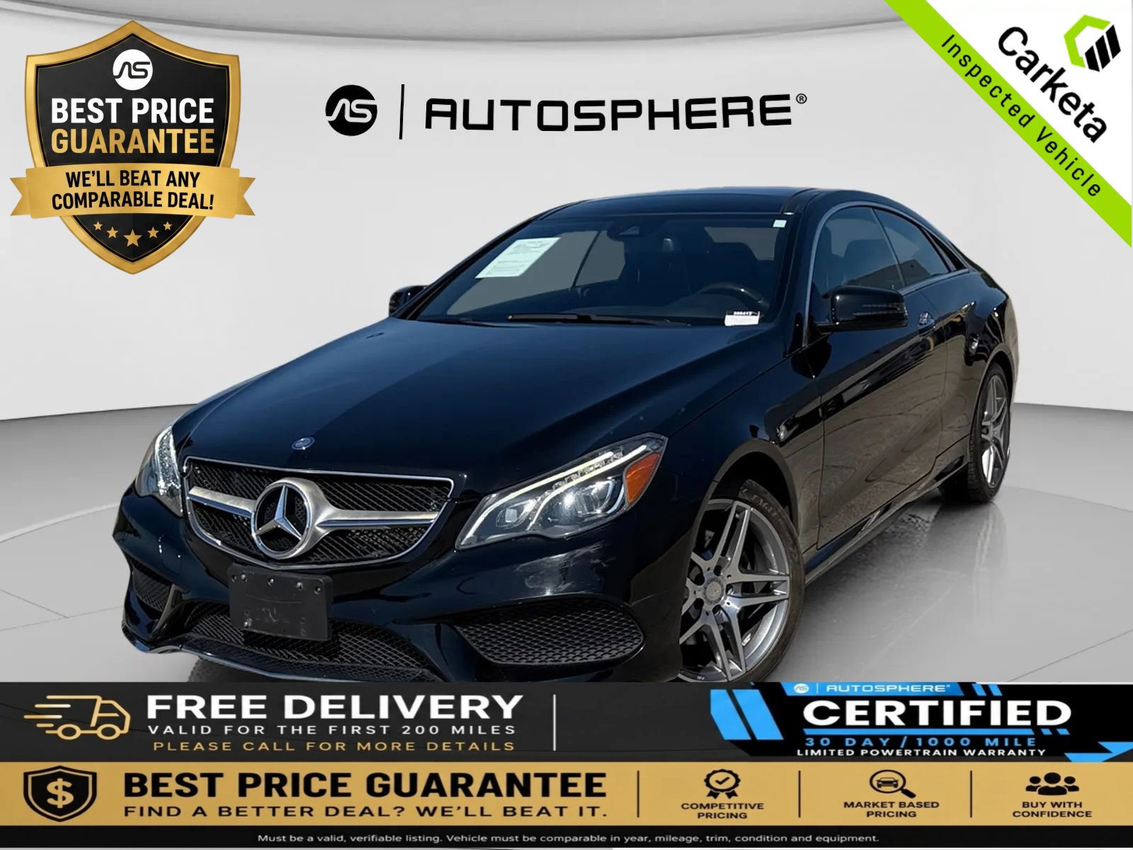 Used 2017 Mercedes-Benz E 400 4MATIC Coupe