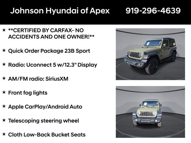 Used 2025 Jeep Wrangler Sport image 6