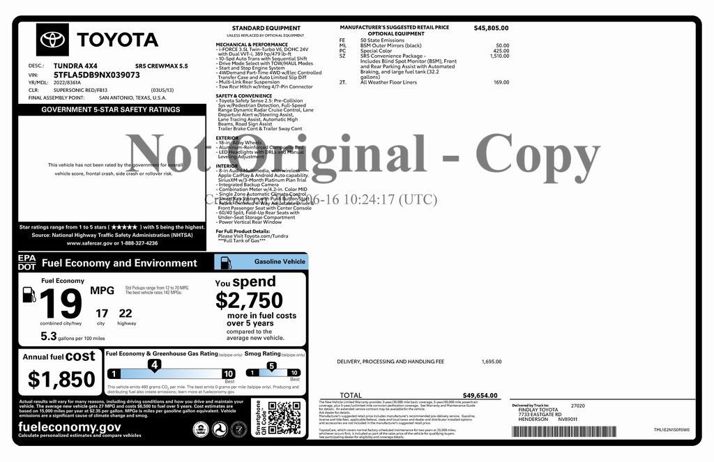 Used 2022 Toyota Tundra SR5 image 3