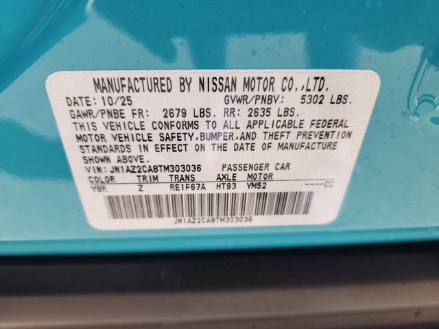 New 2026 Nissan Leaf SV+ w/ Floor Mat Package (SV+) image 10