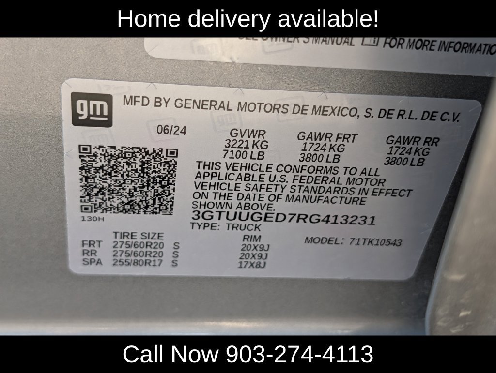 Used 2024 GMC Sierra 1500 Denali w/ Technology Package AWD/4WD image 43