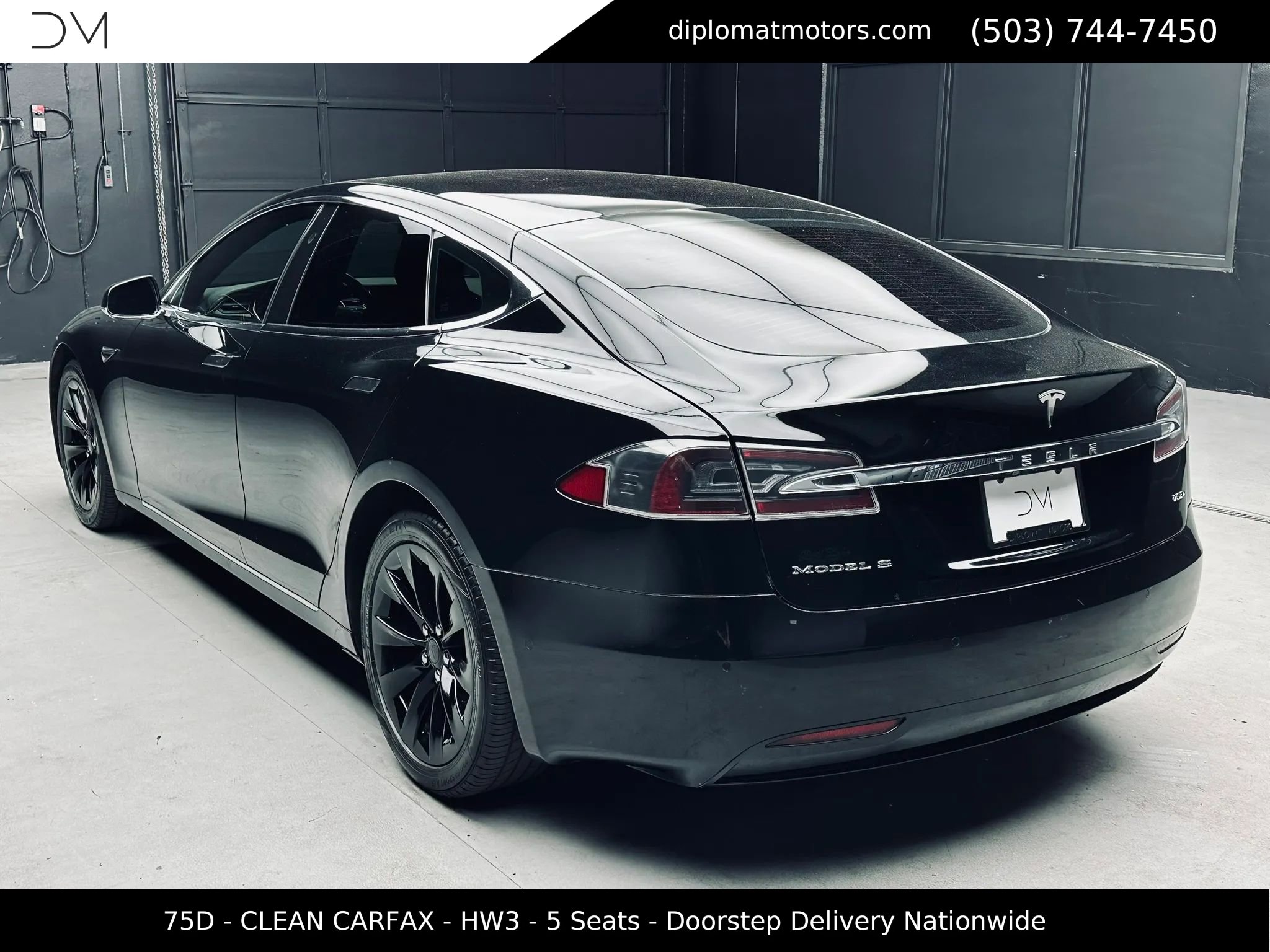 Used 2018 Tesla Model S 75D AWD/4WD image 4
