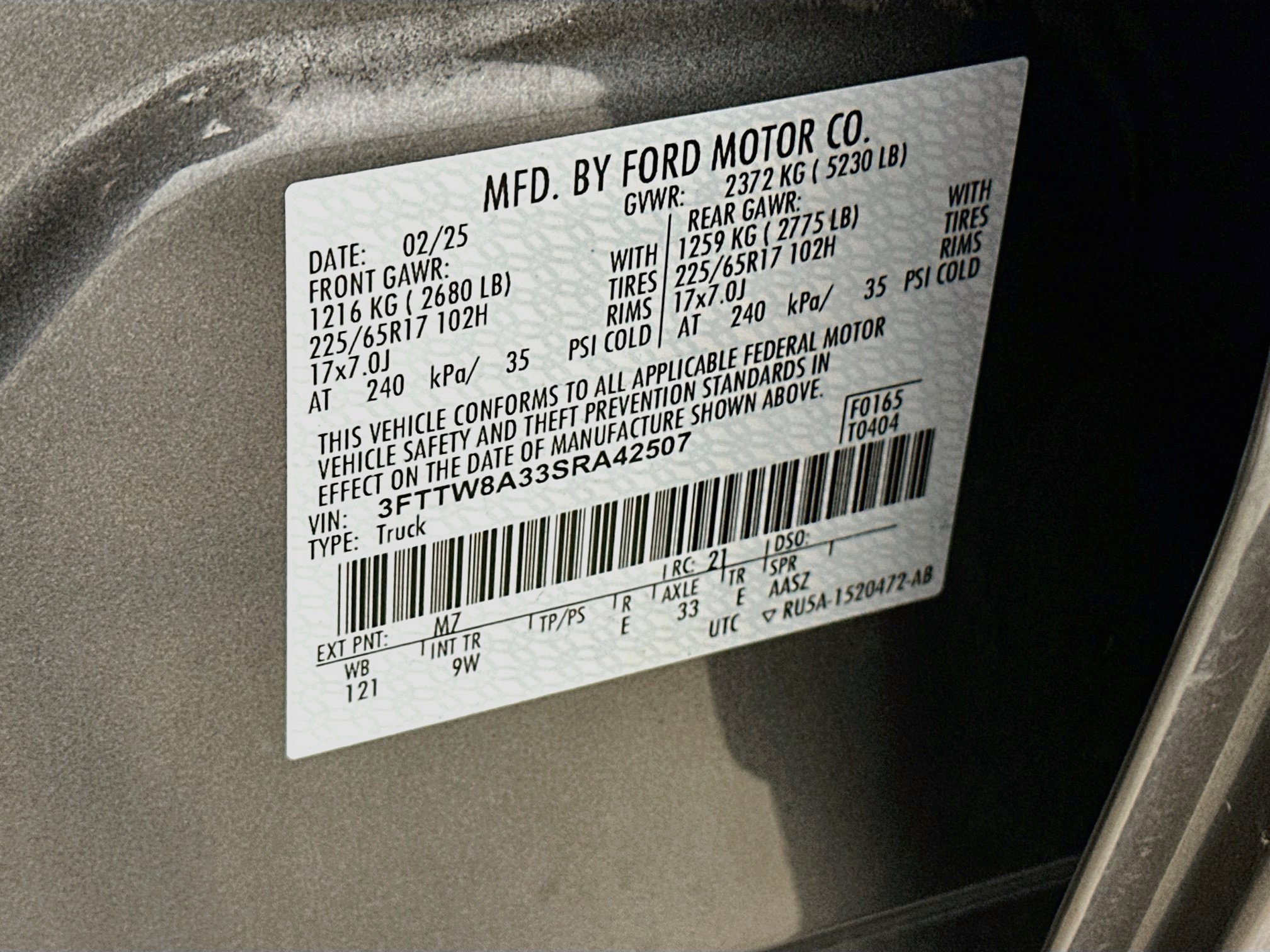 Used 2025 Ford Maverick XL FWD image 12