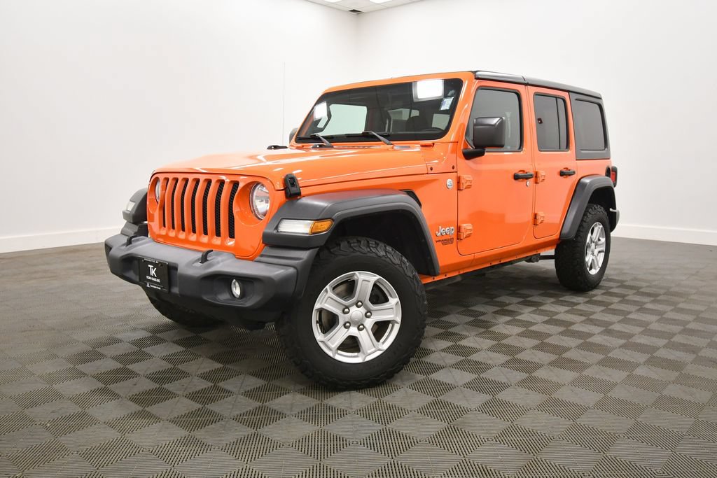 Used 2018 Jeep Wrangler Unlimited Sport S AWD/4WD image 2