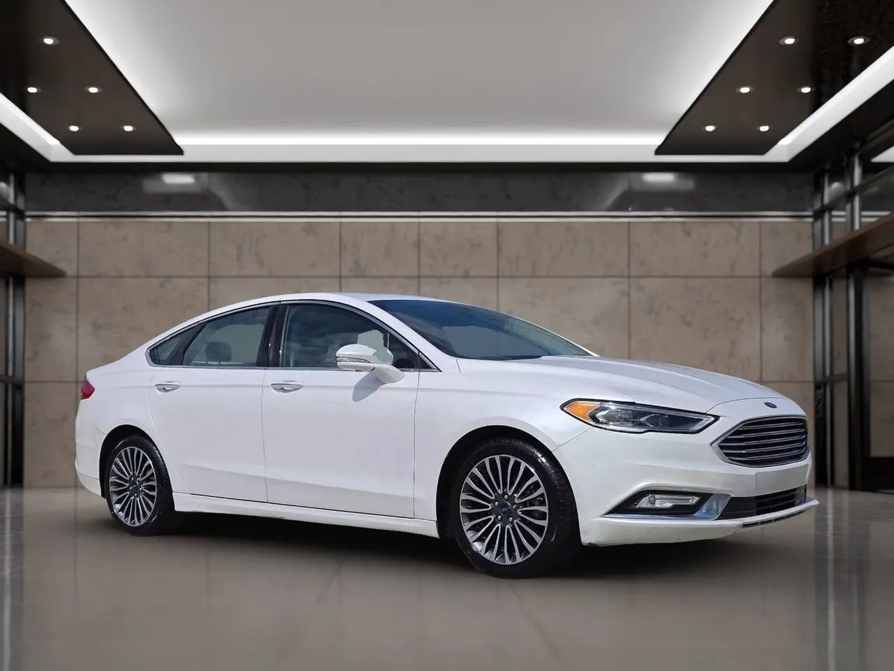 Used 2017 Ford Fusion SE w/ Fusion SE Technology Package image 7