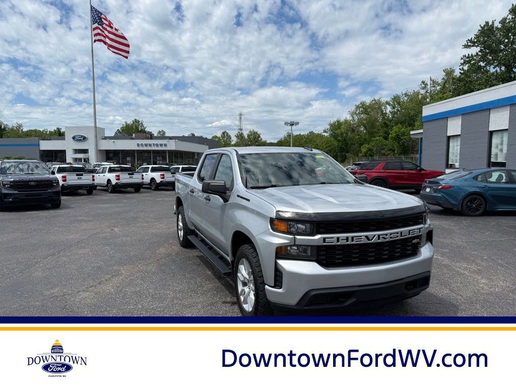 Used 2021 Chevrolet Silverado 1500 Custom w/ LPO, Dark Essentials Package AWD/4WD image 1