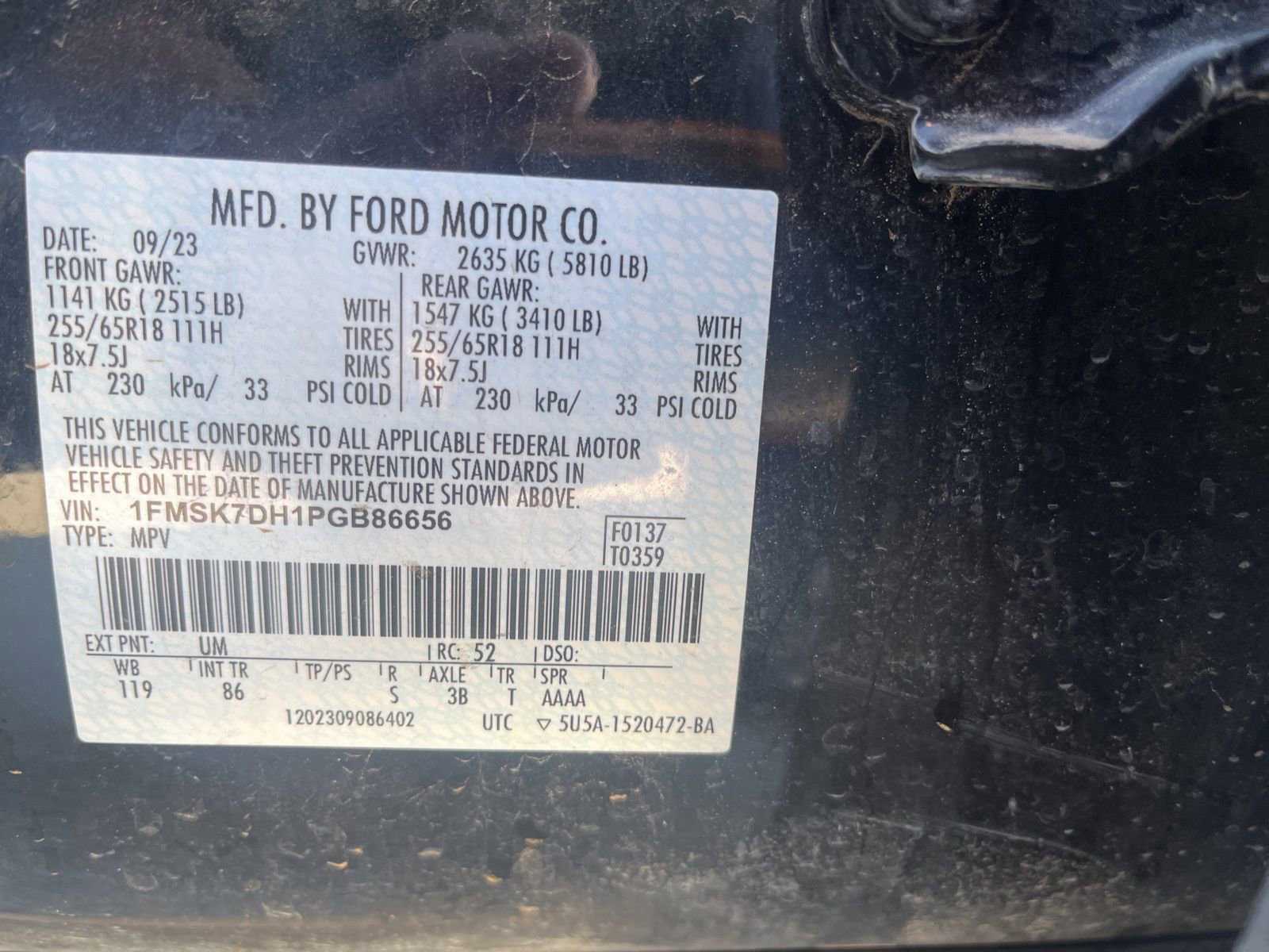 Used 2023 Ford Explorer XLT image 9