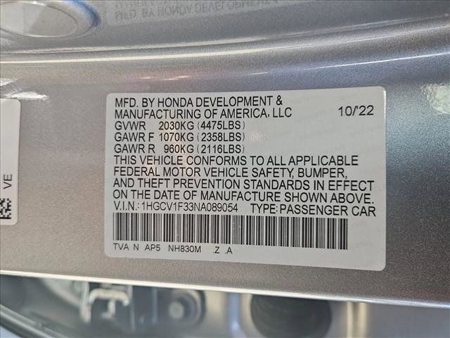 Used 2022 Honda Accord Sport image 23