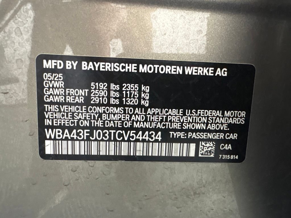 Certified 2026 BMW 530i w/ M Sport Package RWD image 34