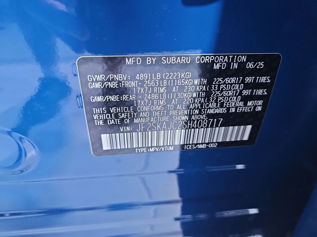 New 2025 Subaru Forester Wilderness image 30