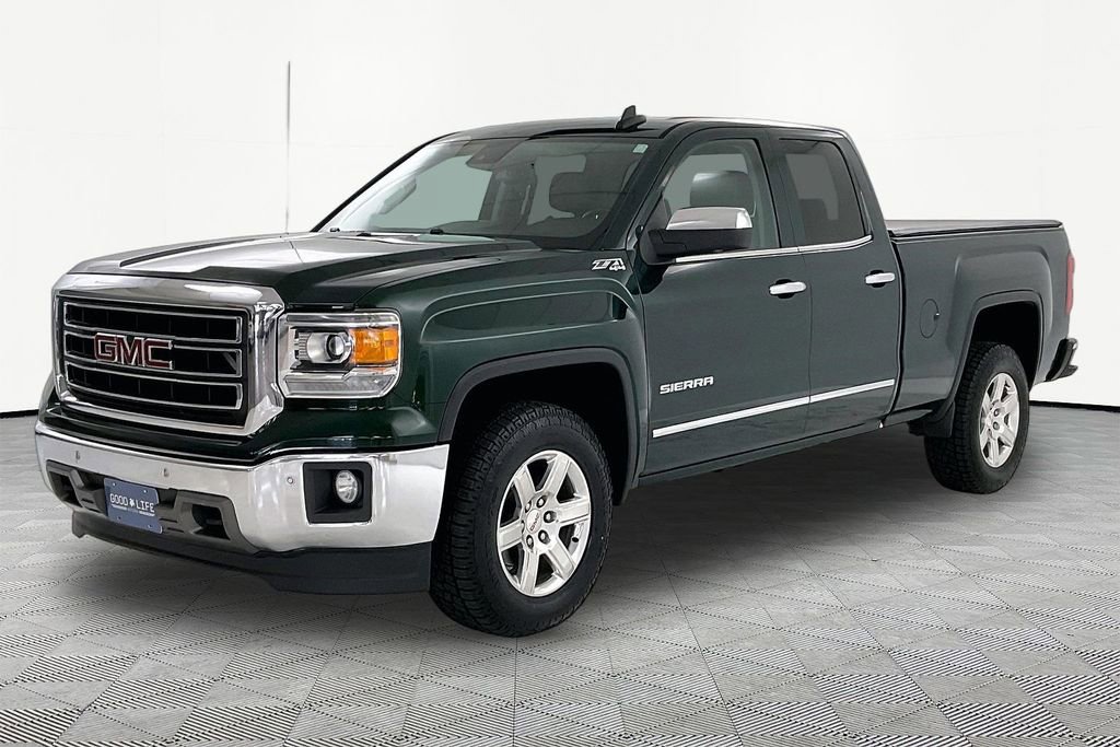 Used 2015 GMC Sierra 1500 SLT w/ Driver Alert Package AWD/4WD image 3