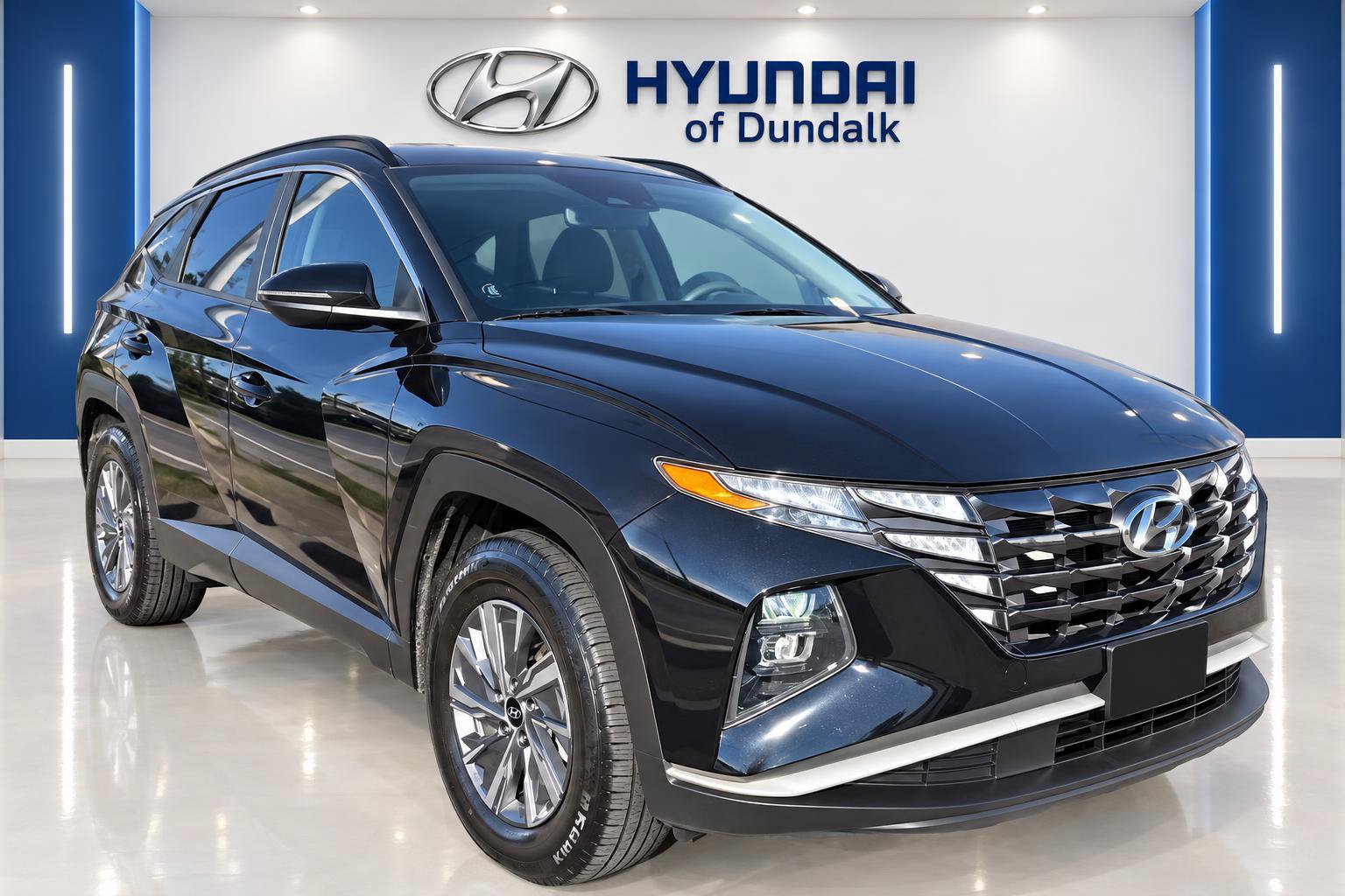 Used 2022 Hyundai Tucson Blue AWD/4WD image 3