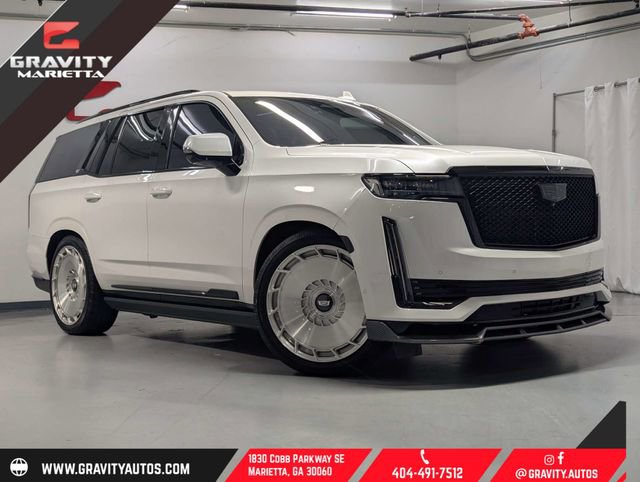 Used 2022 Cadillac Escalade Sport Platinum w/ LPO, Floor Liner Package AWD/4WD video 1