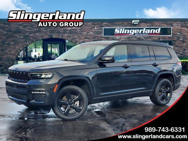 Used 2023 Jeep Grand Cherokee L Limited w/ Black Appearance Package AWD/4WD image 1