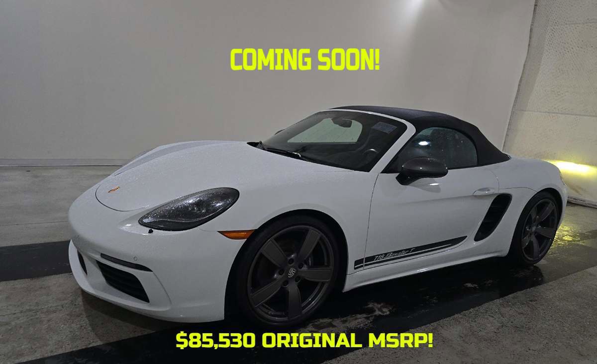 Used 2023 Porsche 718 Boxster