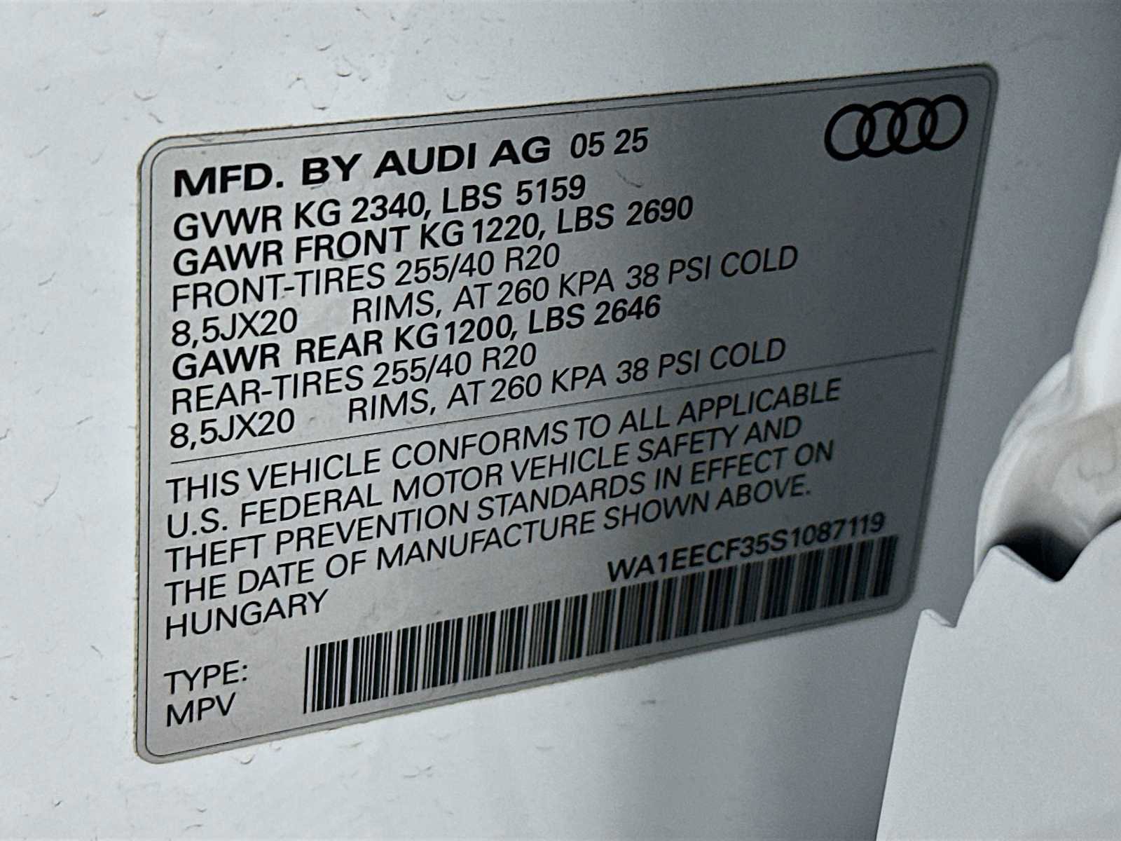 Certified 2025 Audi Q3 2.0T Premium Plus w/ Premium Plus Package image 31