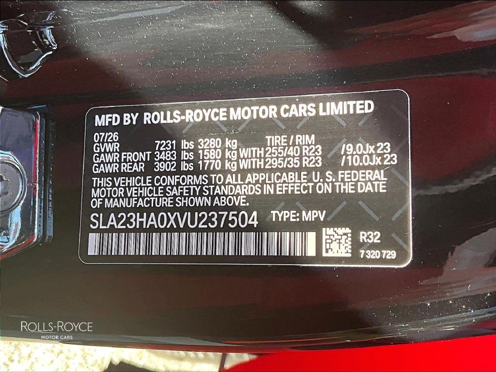 New 2027 Rolls-Royce Cullinan AWD/4WD image 12