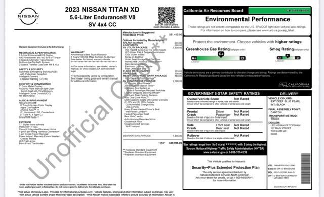 Used 2023 Nissan Titan SV w/ SV Convenience Package image 26