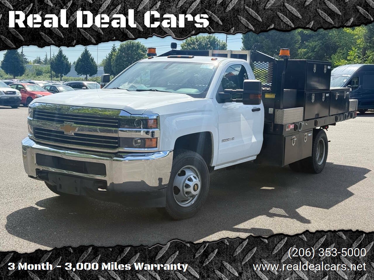 Used 2017 Chevrolet Silverado 3500 W/T w/ WT Convenience Package RWD image 1