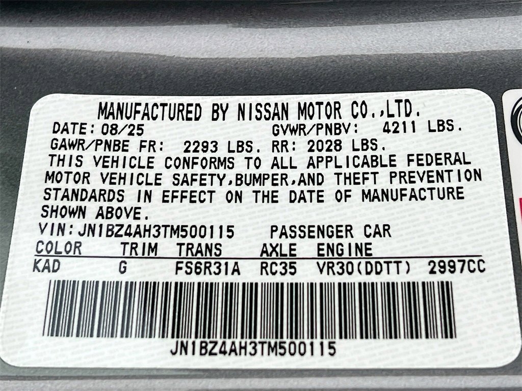 New 2026 Nissan Z Sport image 25