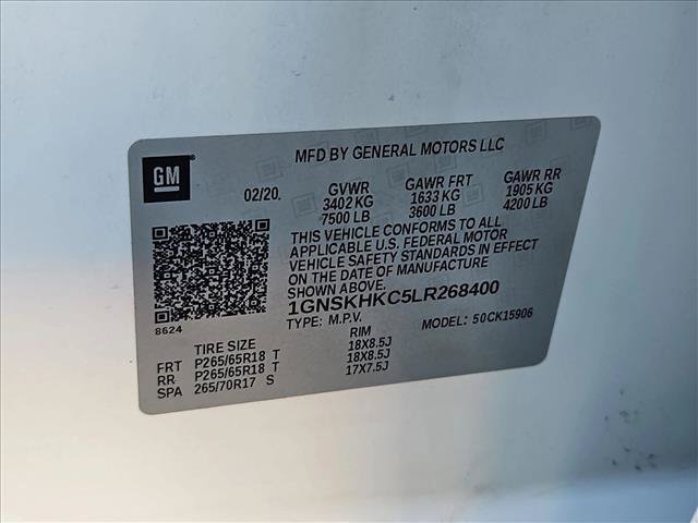 Used 2020 Chevrolet Suburban LT AWD/4WD image 26