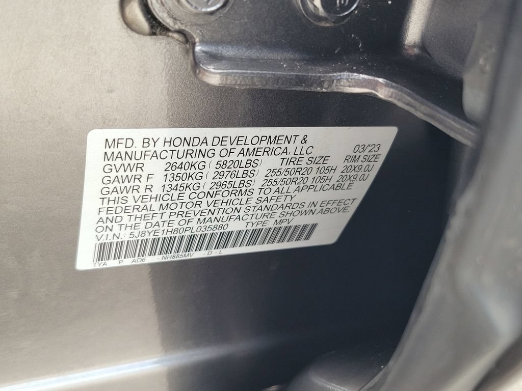 Used 2023 Acura MDX SH-AWD w/ Advance Package image 34