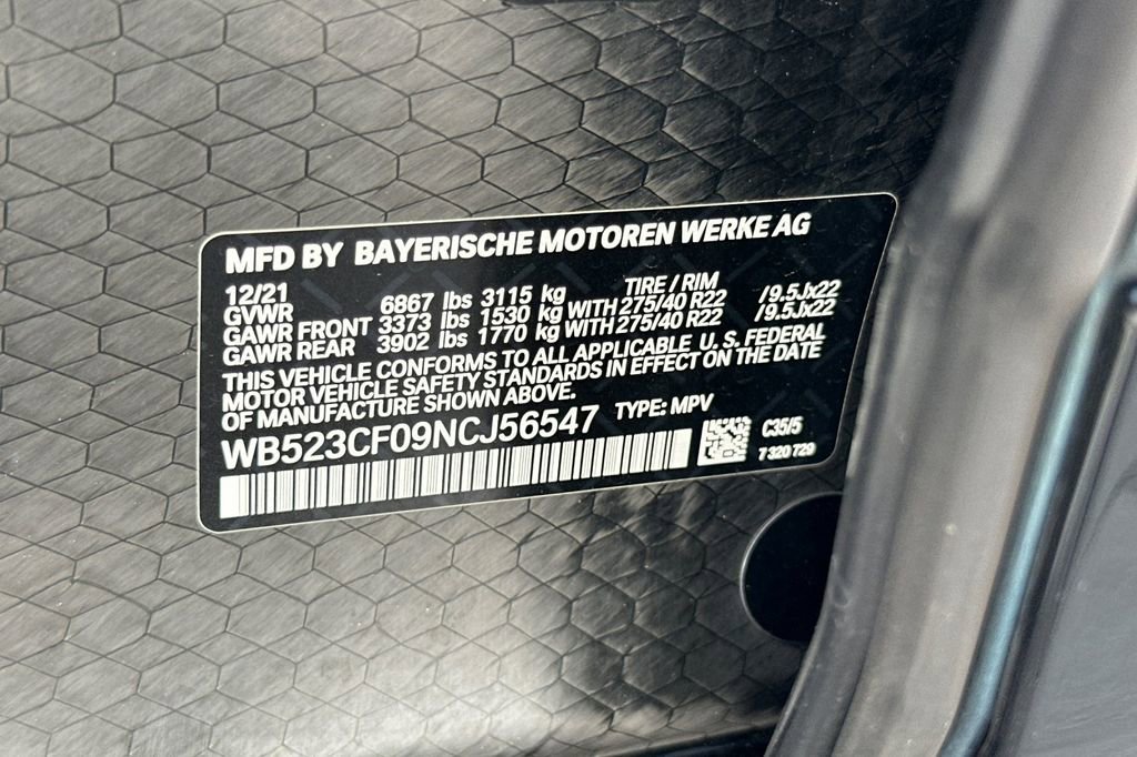 Used 2022 BMW iX xDrive50 w/ Premium Package AWD/4WD image 36