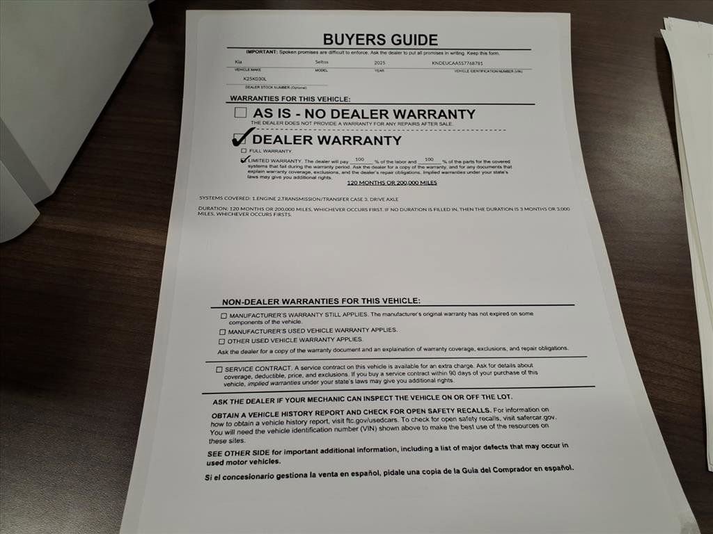 Used 2025 Kia Seltos S AWD/4WD image 32
