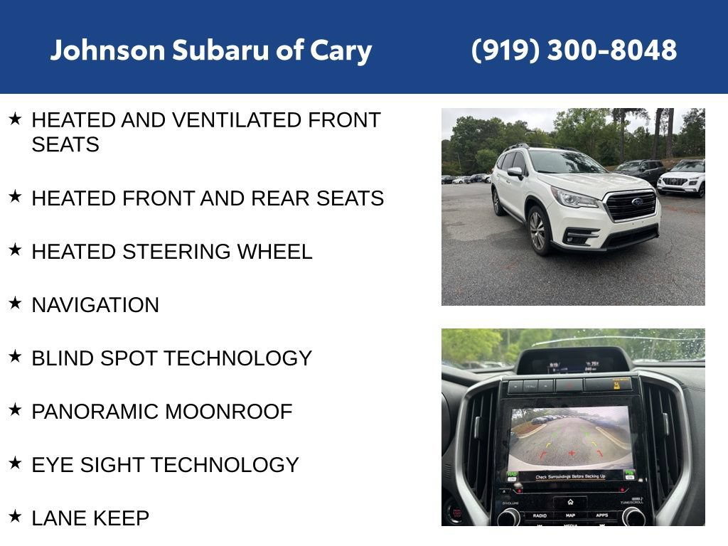 Used 2020 Subaru Ascent Touring w/ Popular Package #2A AWD/4WD image 6