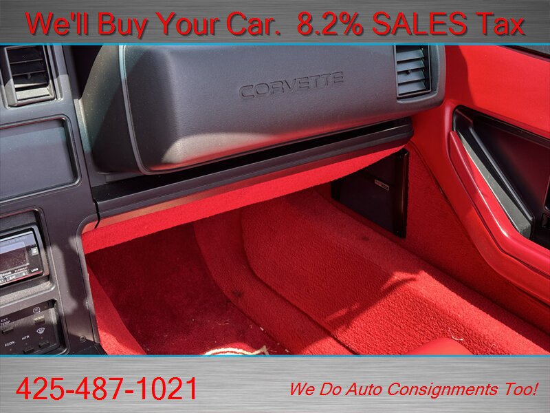 Used 1989 Chevrolet Corvette Convertible RWD image 14