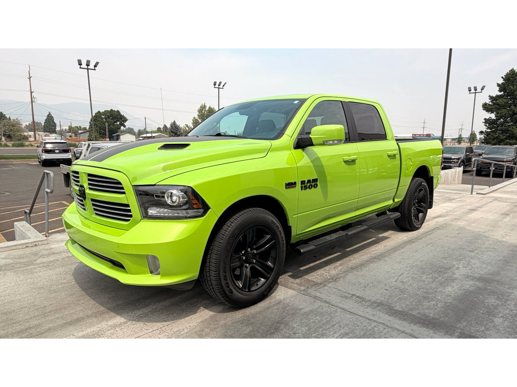 Used 2017 RAM 1500 Sport w/ Sublime Green Sport Package AWD/4WD image 5